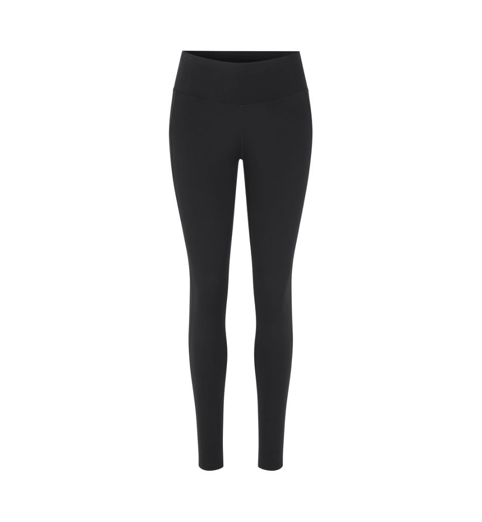 Dame løbe tights m. lange ben, lår stik lommer